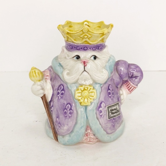 Fitz & Floyd kittens of Knightsbridge gentleman, caller vintage, planta, 1988 - Picture 11 of 11